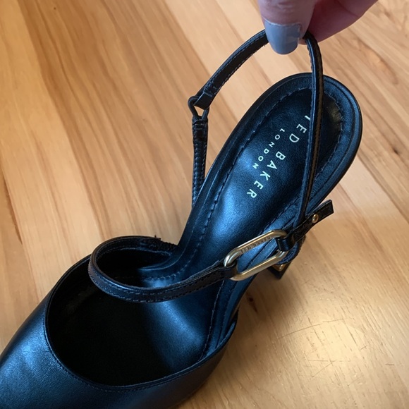 Gorgeous Ted Baker Black Pumps NWT - Picture 8 of 10
